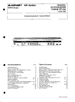 Blaupunkt XT-240 - Service Manual